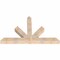 Ekena Millwork Saratoga Smooth Timber Gable Bracket, Douglas Fir, 72"W x 45"H x 5 1/2"D x 5 1/2"F, 15/12 Pitch GBW072X45X0606SAR00SDF - alternate 4